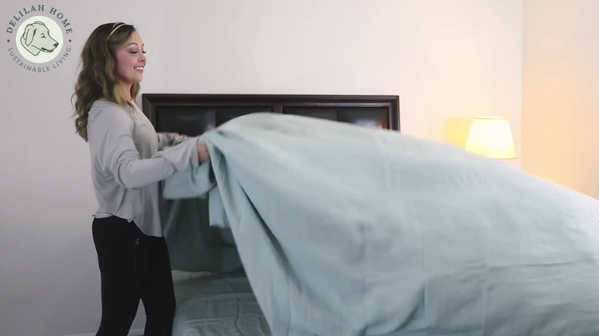 How to Make Your Sheets Super Soft without Toxic Chemicals Delilah Home