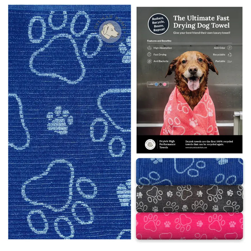 Drytek Dog Towel Delilah Home