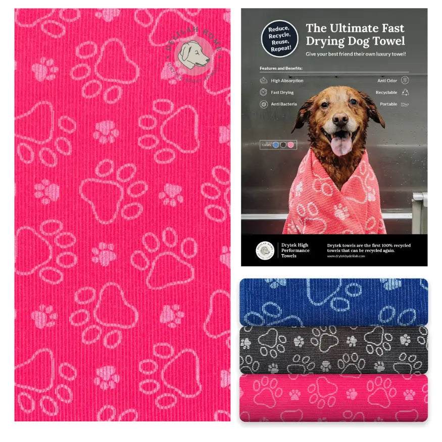 Drytek Dog Towel Delilah Home