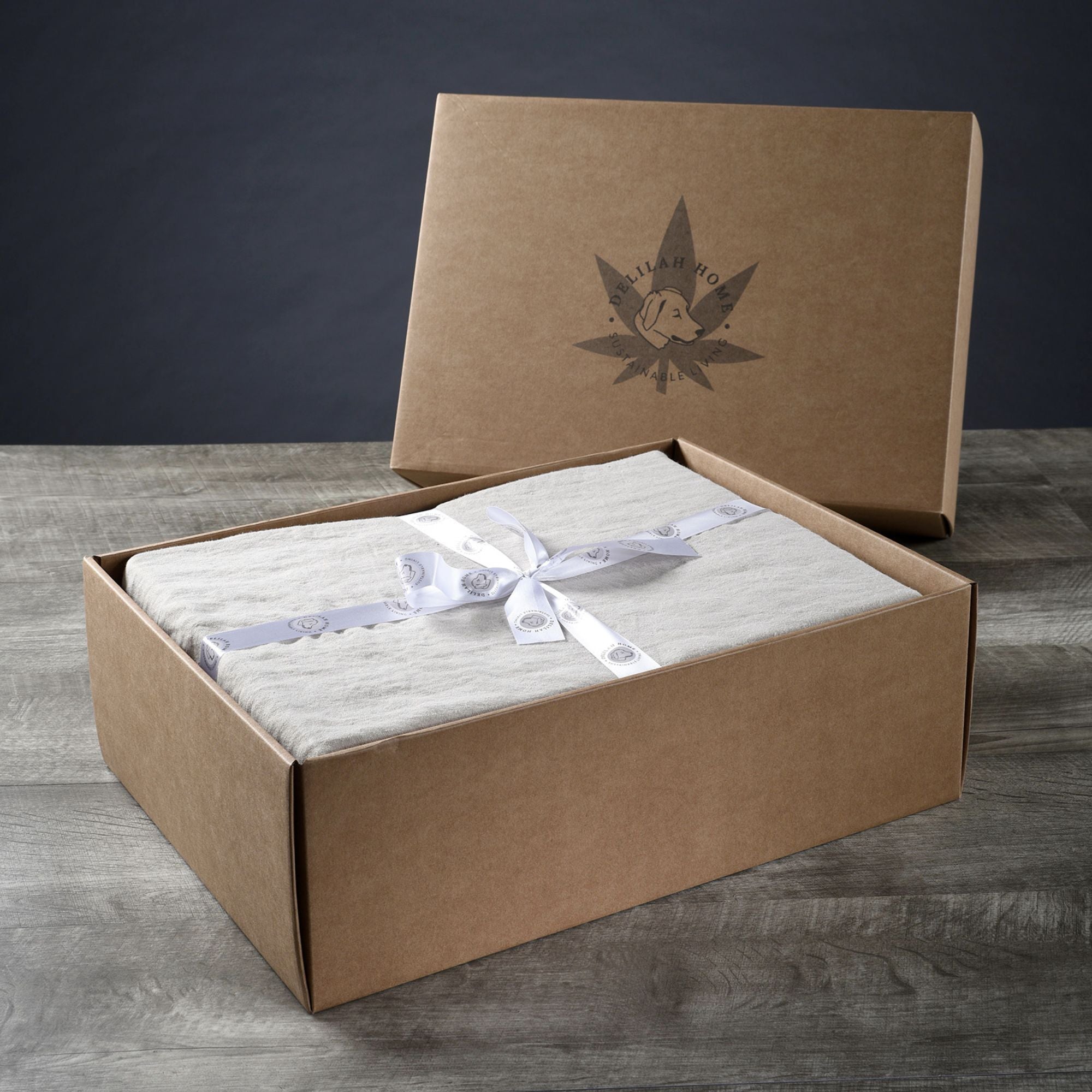 100% Organic Hemp Bed Sheet Collection Delilah Home