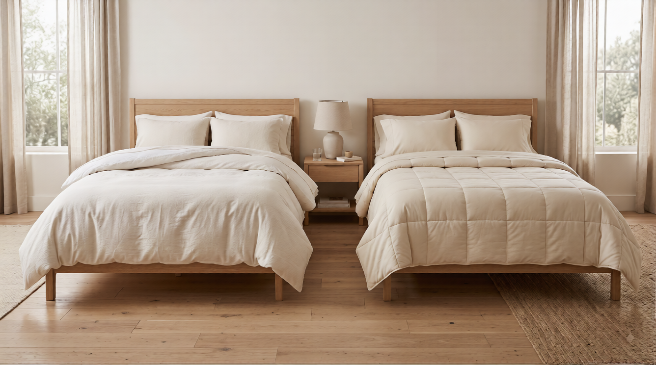 Duvet vs Comforter: What's the Difference & Which Is Better?