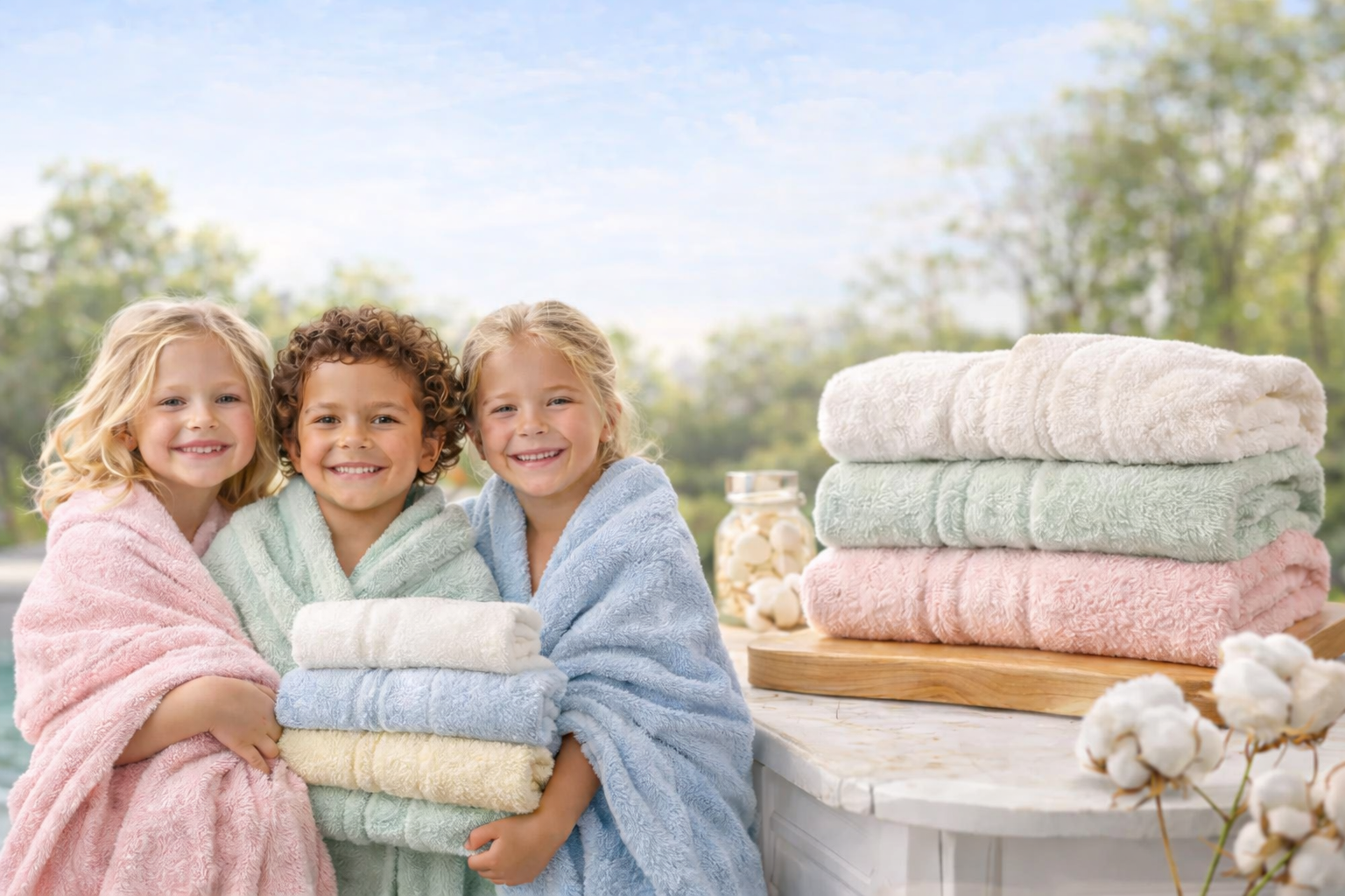 Best Bath Towels for Kids – Soft, Safe & Organic