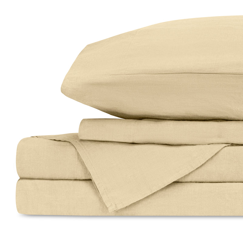 100% Organic Hemp Bed Sheet Collection Delilah Home