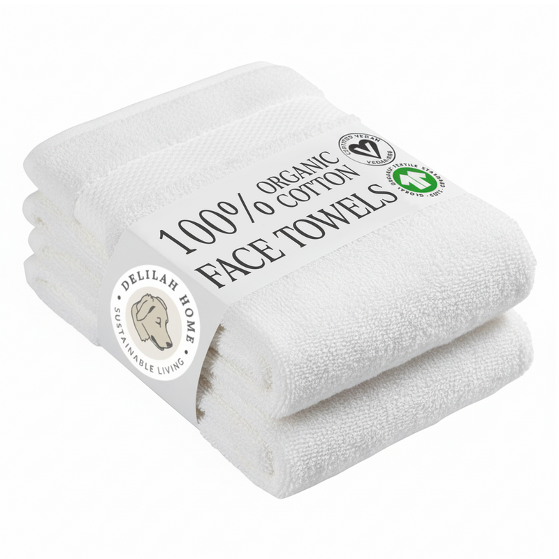 100% Organic Cotton Bath Towels Collection