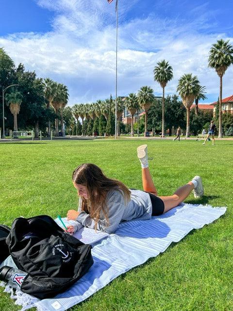 100% Organic Cotton Sunset Beach Towels Delilah Home