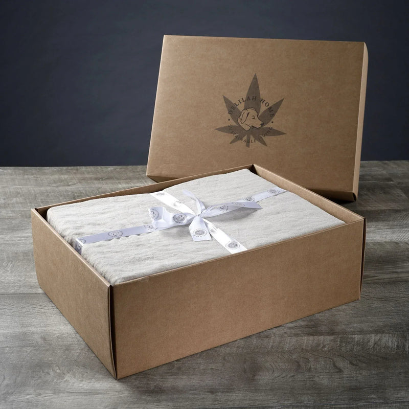 100% Organic Hemp Bed Sheet Collection Delilah Home