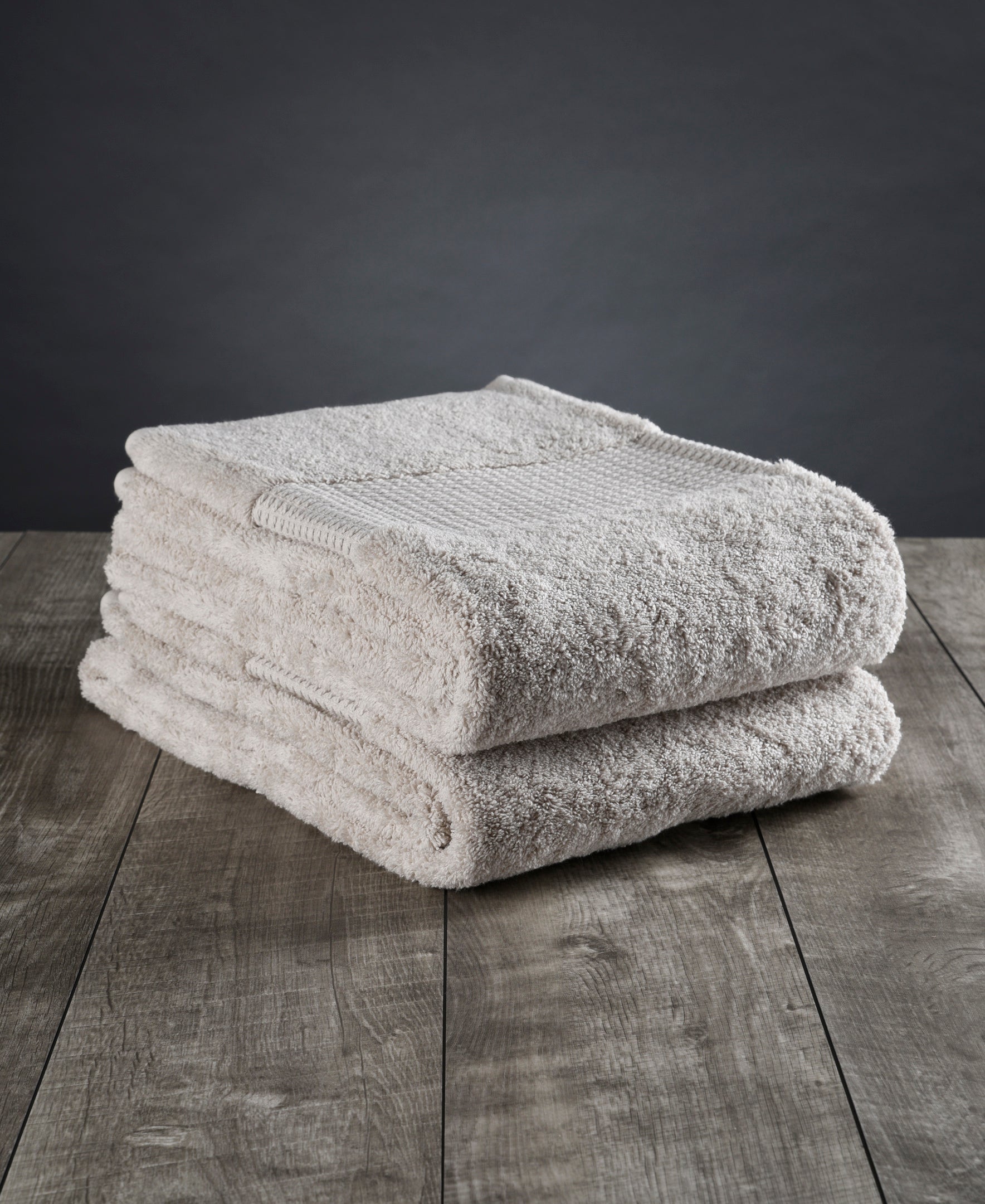 Colección de toallas de baño 100% algodón orgánico 